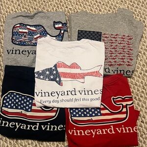 Vineyard Vines Patriotic T-Shirt Collection